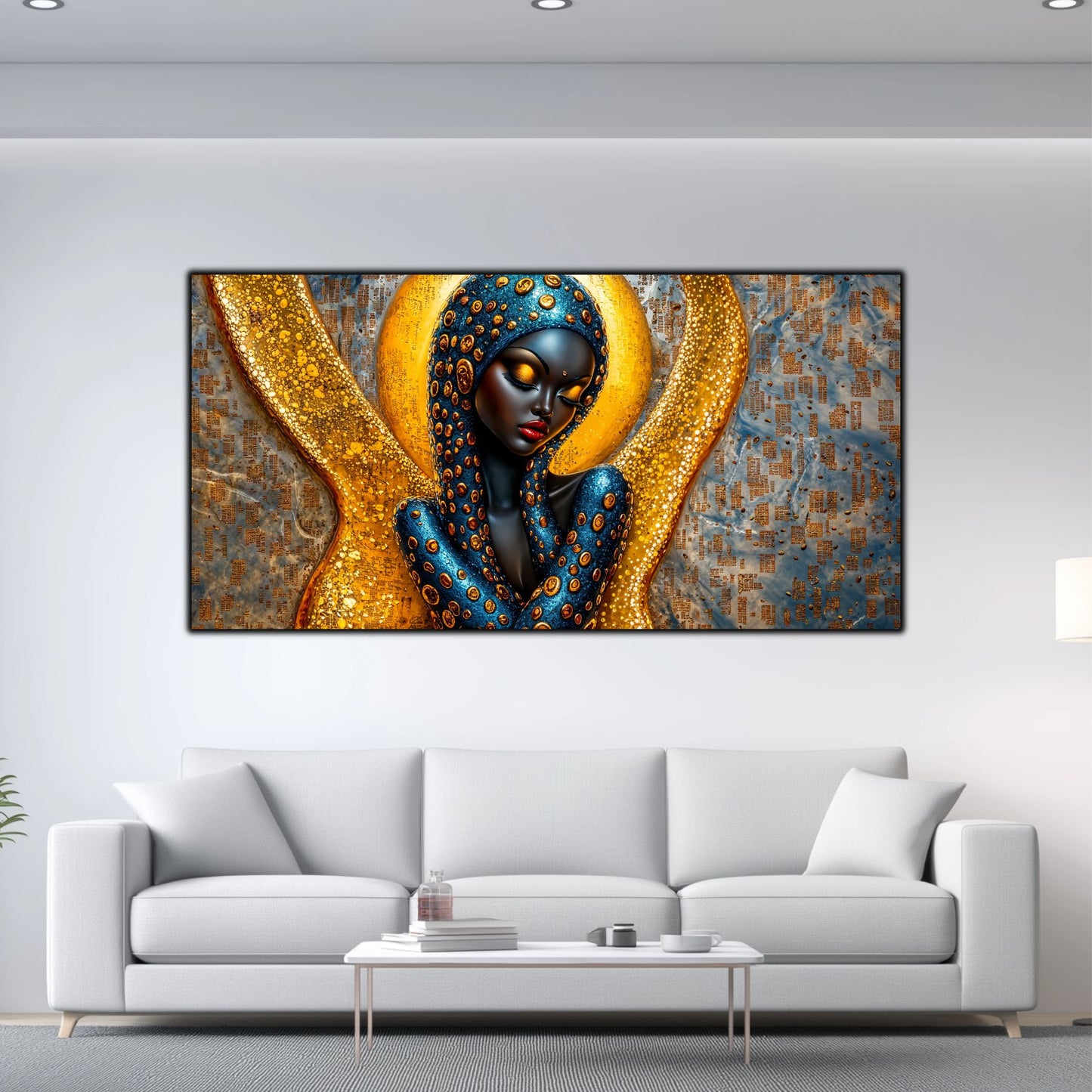 Tablou unicat din sticlă securizată Beyond Creation - No17