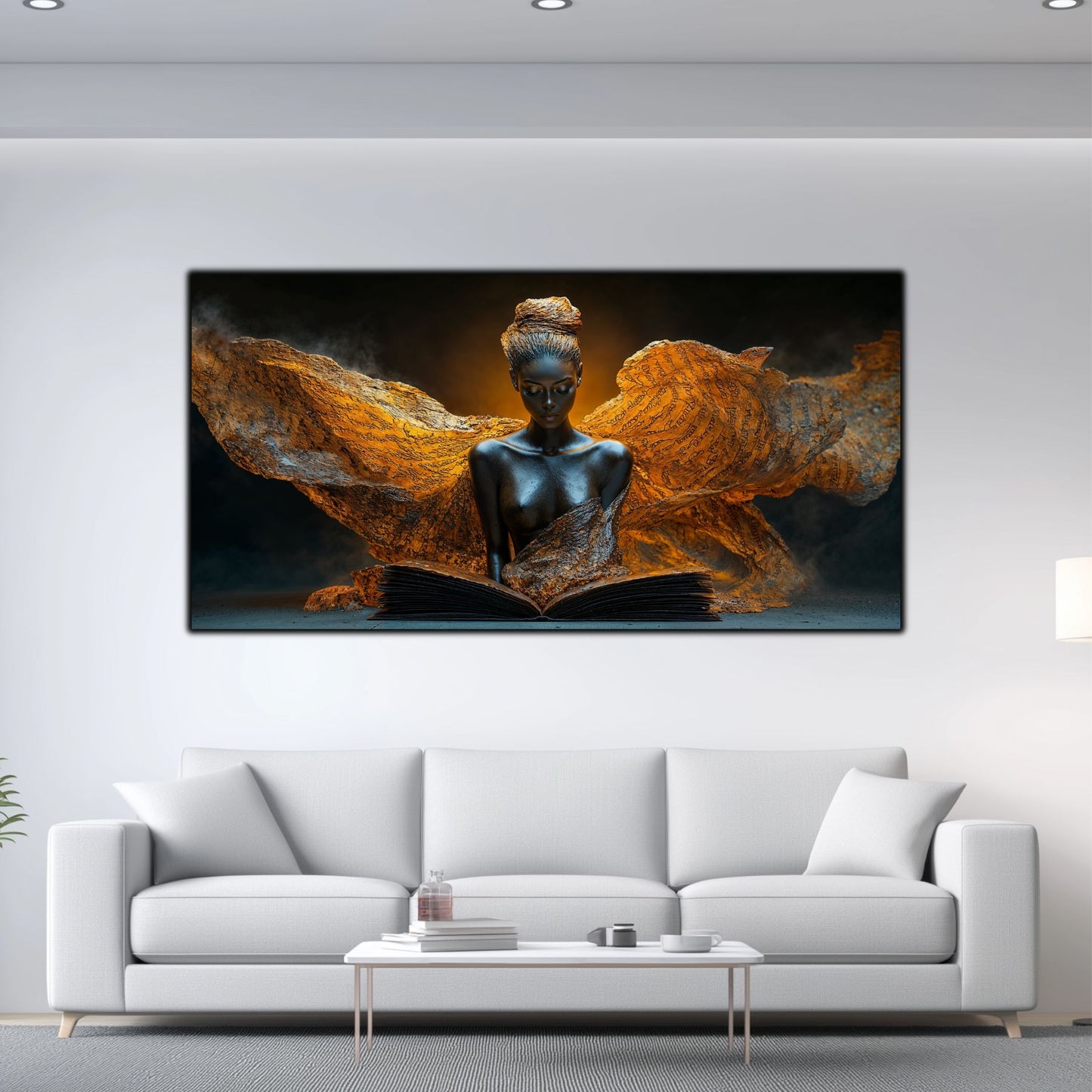 Tablou unicat din sticlă securizată Beyond Breath - No19