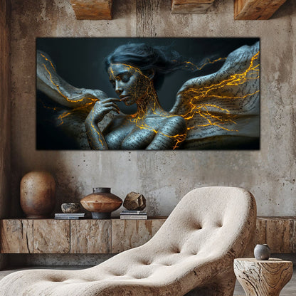 Beyond Meditation - Tablouri moderne pe sticla securizata pentru living contemporan NO27