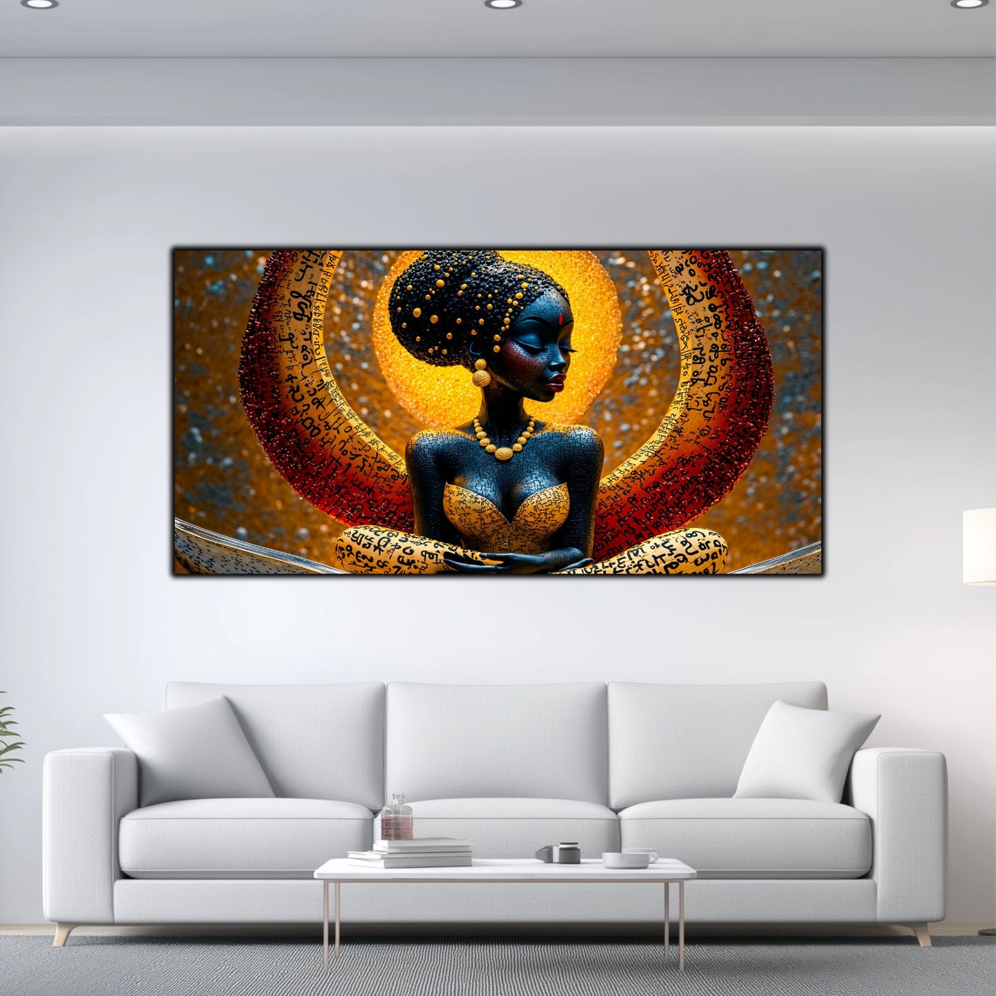 Tablou unicat din sticlă securizată Beyond Creation - No09