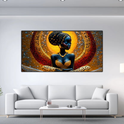 Tablou unicat din sticlă securizată Beyond Creation - No09