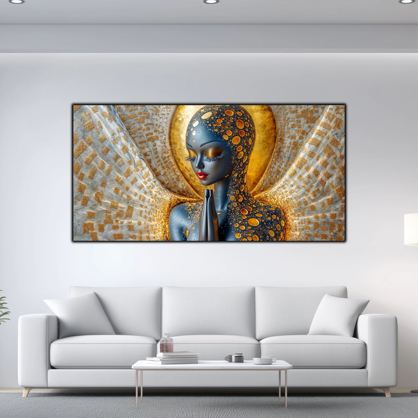 Tablou unicat din sticlă securizată Beyond Creation - No12