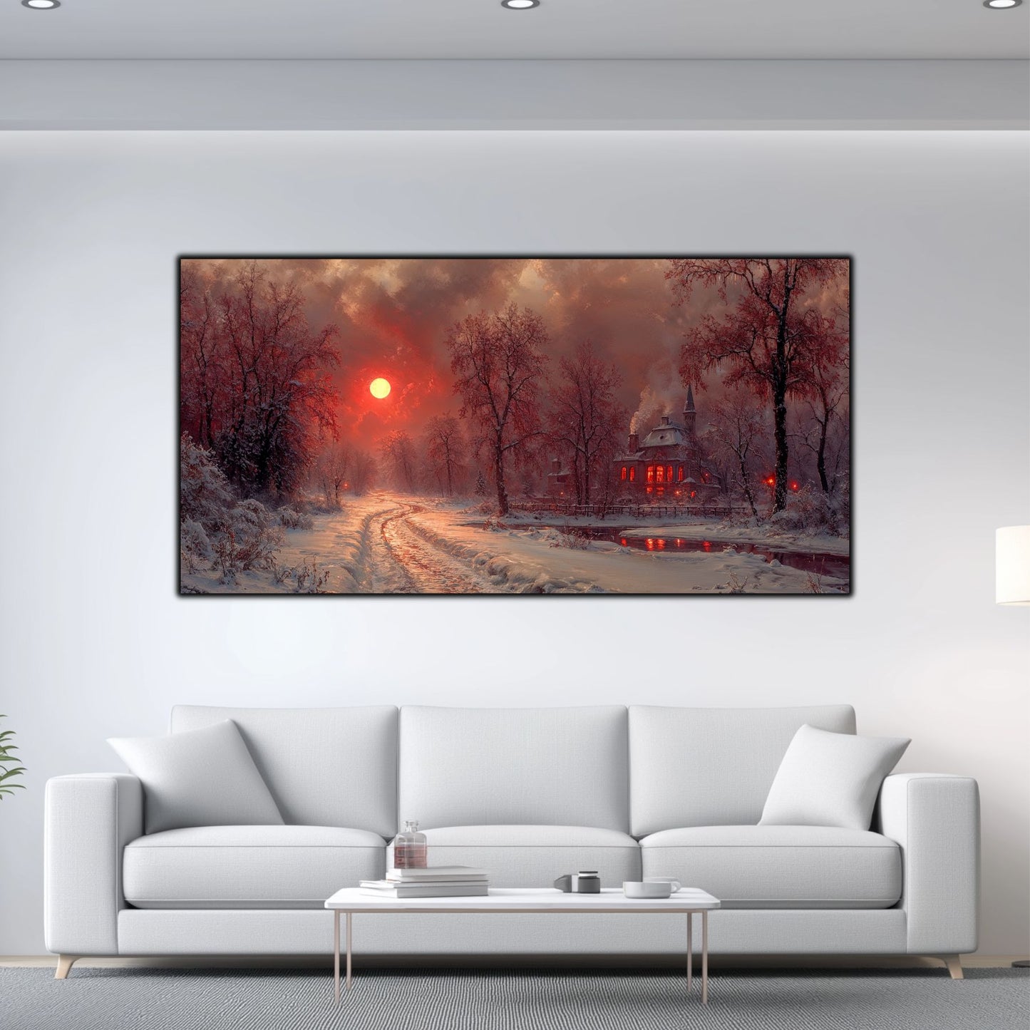 Tablou Sticla Securizata - Colectia Cold Ember - no19