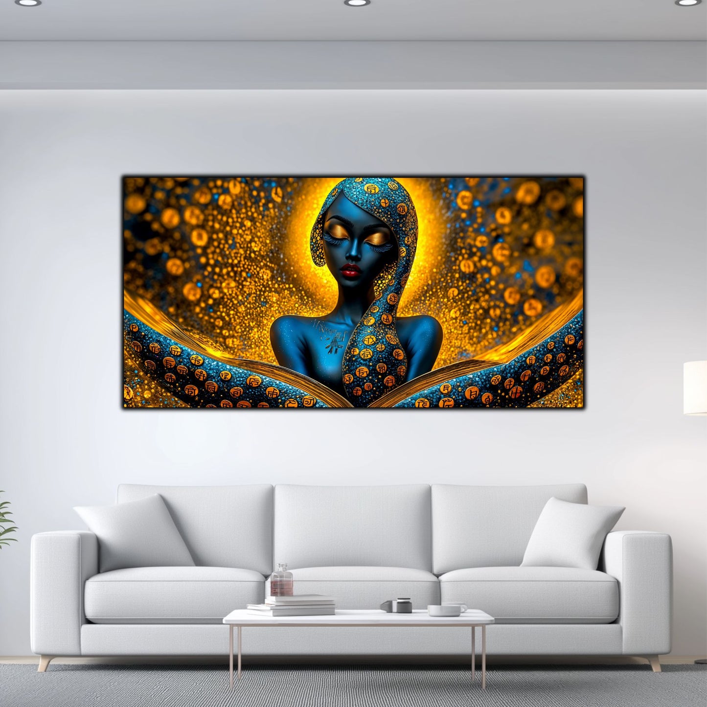 Tablou unicat din sticlă securizată Beyond Creation - No08