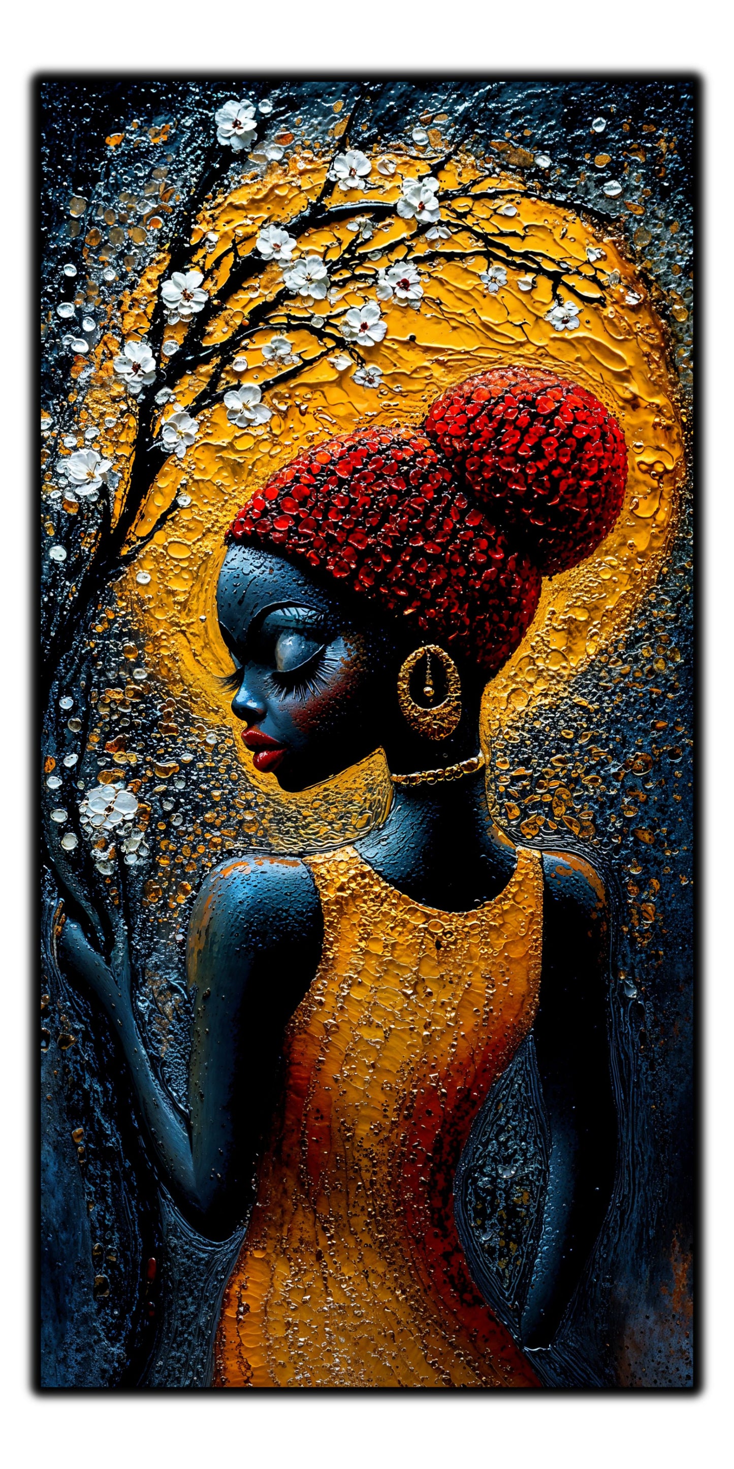 Tablou unicat din sticlă securizată Beyond Origin - No15