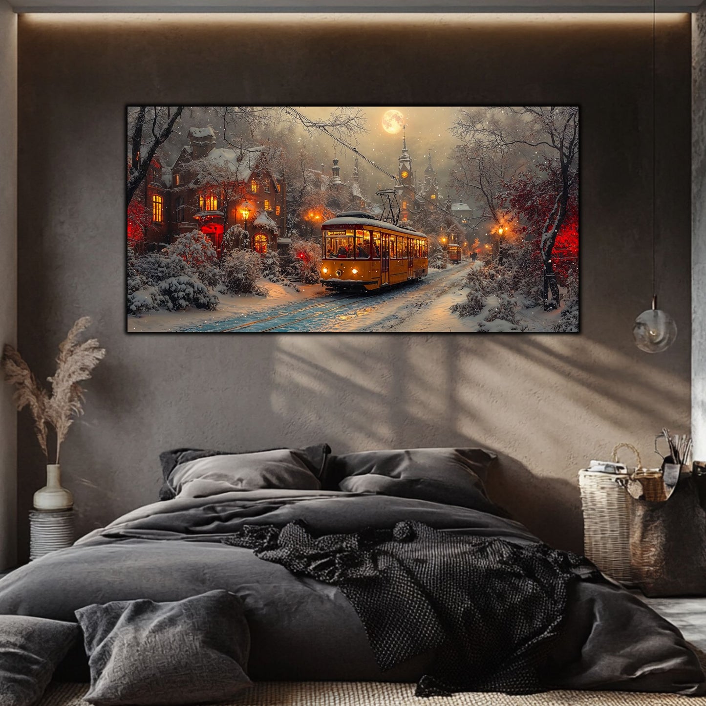 Tablou Sticla Securizata - Colectia Cold Ember - no23