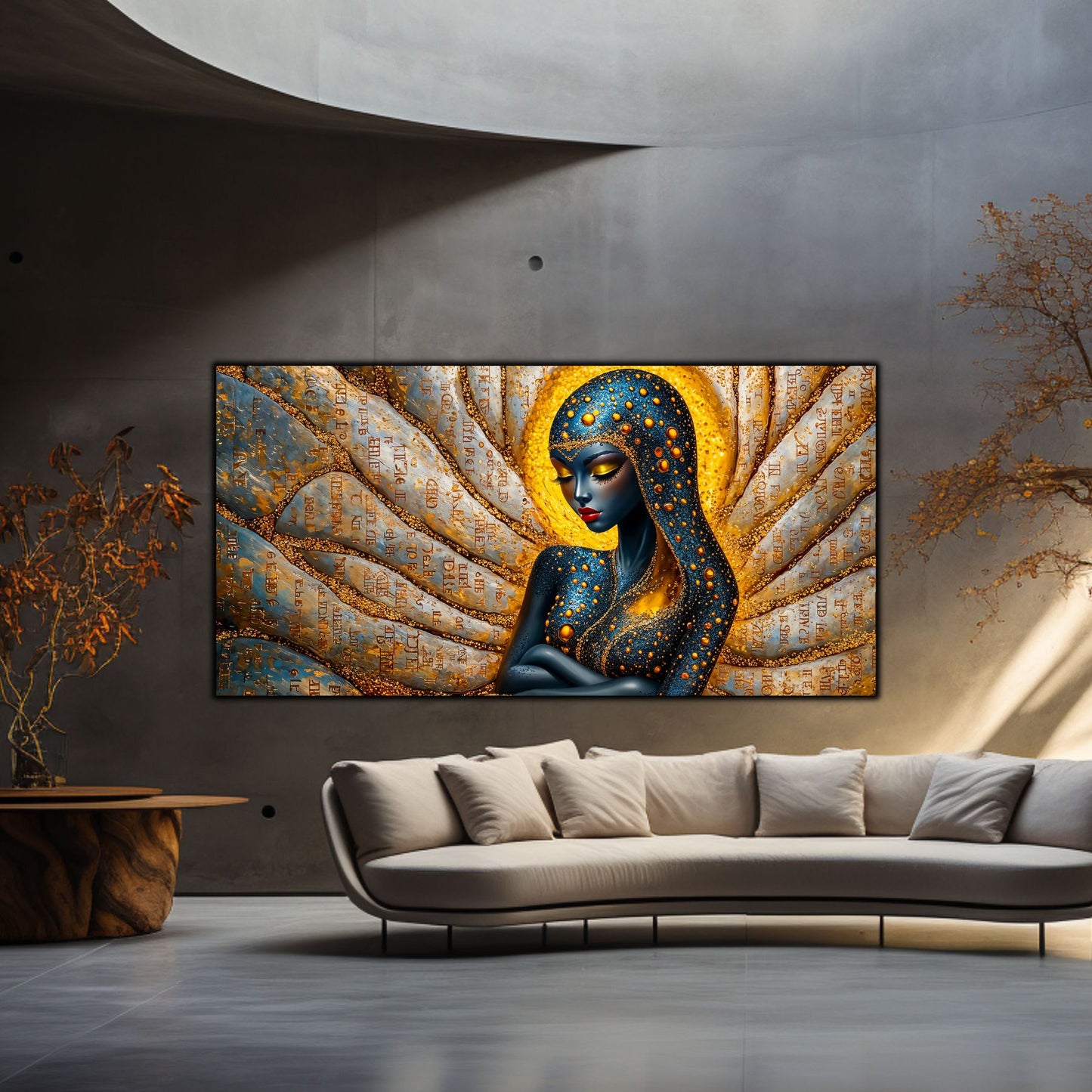 Tablou unicat din sticlă securizată Beyond Creation - No10