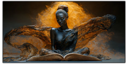 Tablou unicat din sticlă securizată Beyond Breath - No16