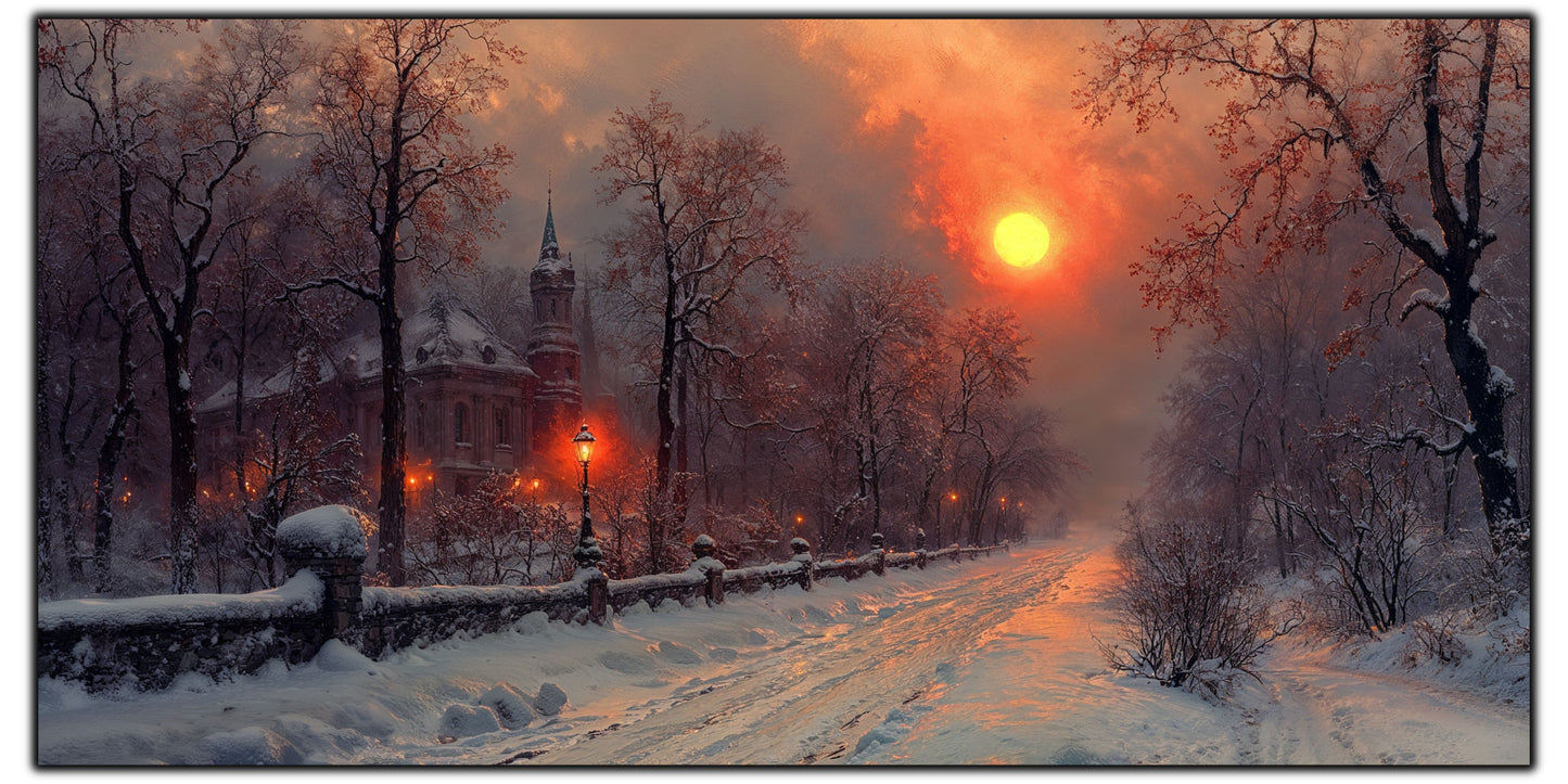 Tablou Sticla Securizata - Colectia Cold Ember - no16