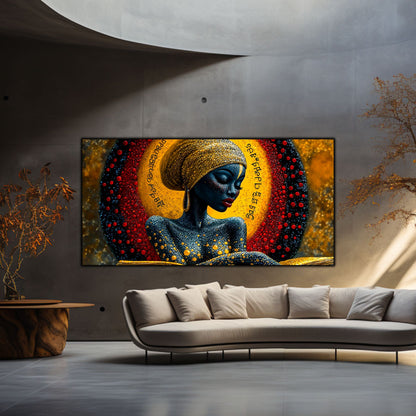 Tablou unicat din sticlă securizată Beyond Creation - No02