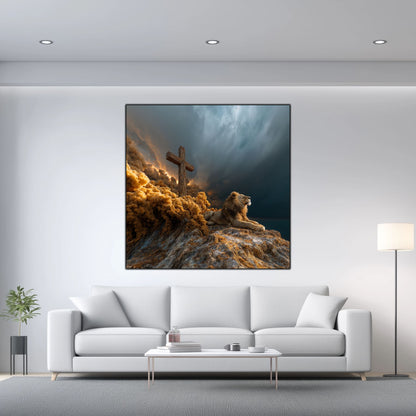 Tablou Decorativ Modern - Print UV pe Sticla - „Sacred Modernities” - No20