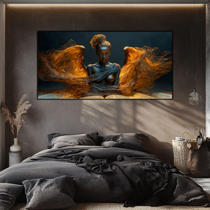 Tablou unicat din sticlă securizată Beyond Breath - No14