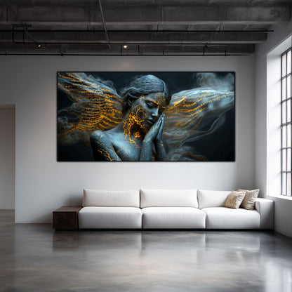 Beyond Meditation - Tablouri moderne pe sticla securizata pentru living contemporan NO25