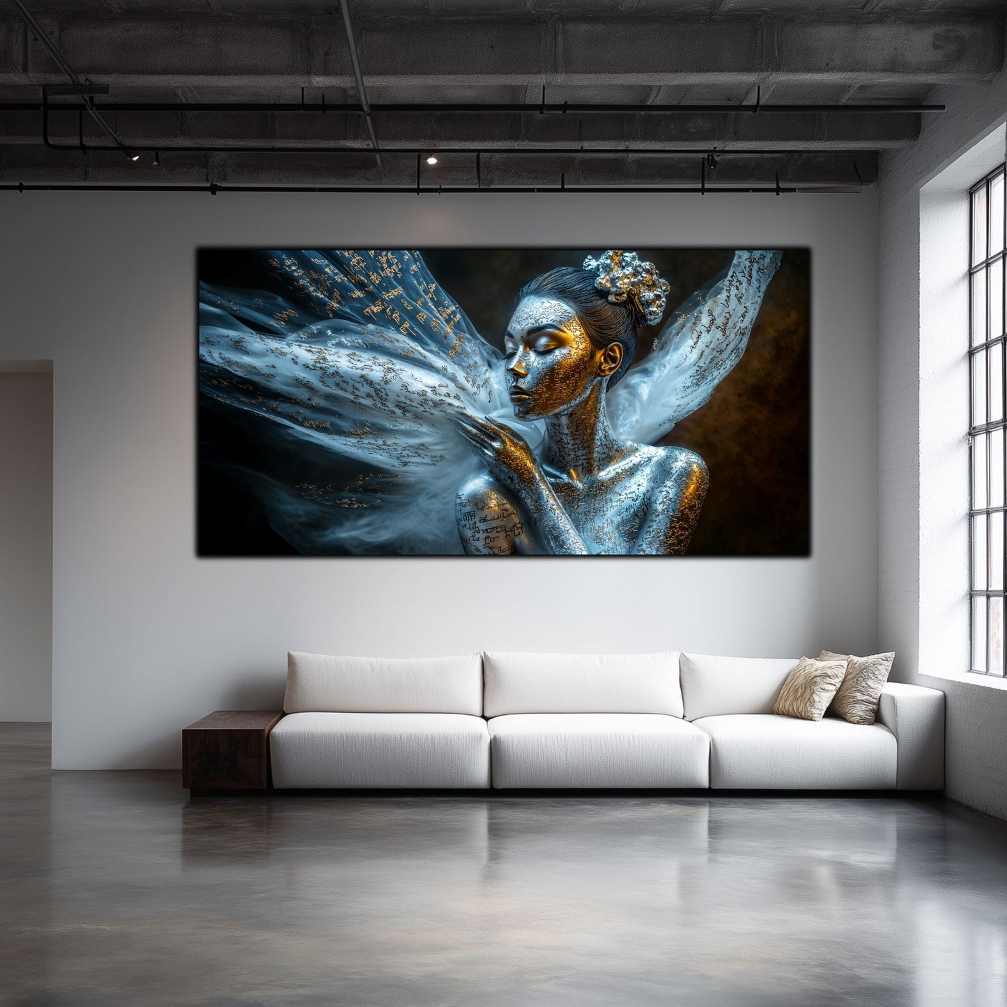 Beyond Meditation - Tablouri moderne pe sticla securizata pentru living contemporan NO20