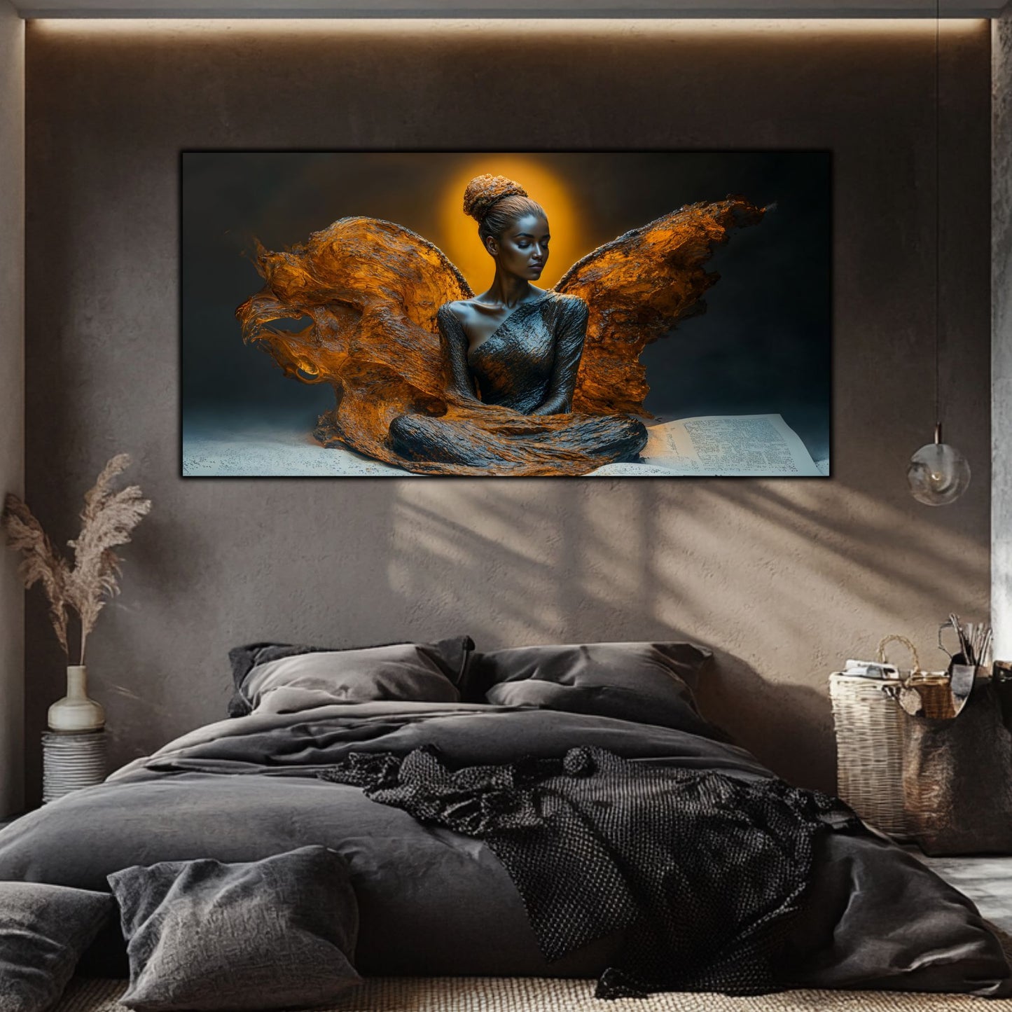 Tablou unicat din sticlă securizată Beyond Breath - No15