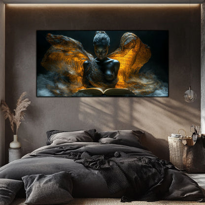 Tablou unicat din sticlă securizată Beyond Breath - No09