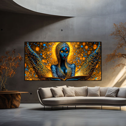 Tablou unicat din sticlă securizată Beyond Creation - No04