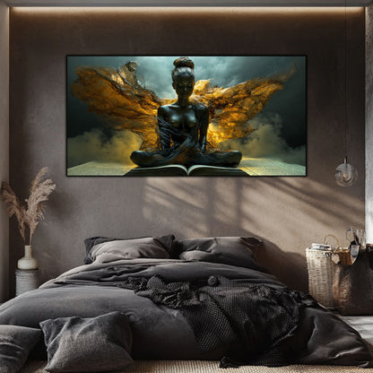 Tablou unicat din sticlă securizată Beyond Breath - No10