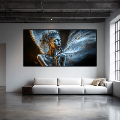 Beyond Meditation - Tablouri moderne pe sticla securizata pentru living contemporan NO13