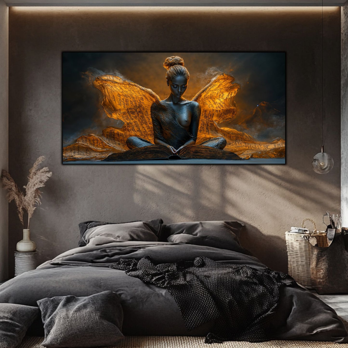 Tablou unicat din sticlă securizată Beyond Breath - No18