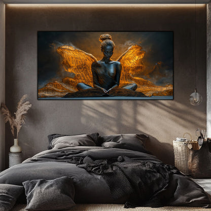 Tablou unicat din sticlă securizată Beyond Breath - No18