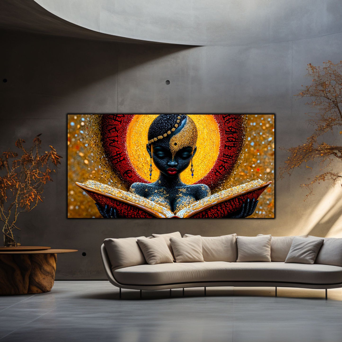 Tablou unicat din sticlă securizată Beyond Creation - No05