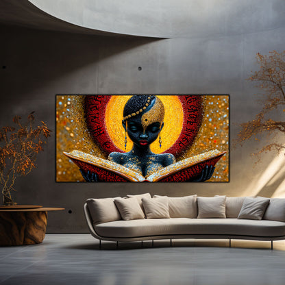 Tablou unicat din sticlă securizată Beyond Creation - No05