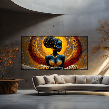 Tablou unicat din sticlă securizată Beyond Creation - No09