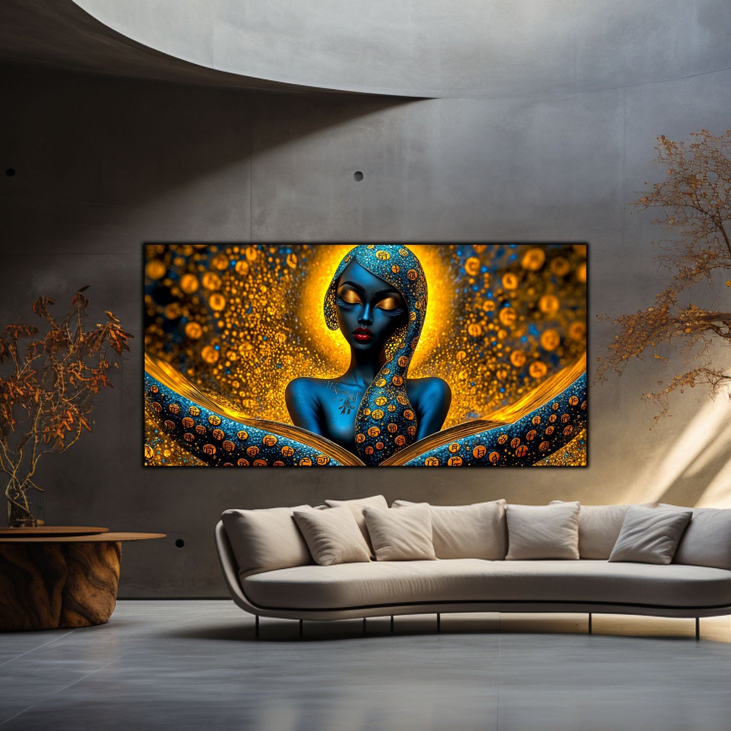 Tablou unicat din sticlă securizată Beyond Creation - No08