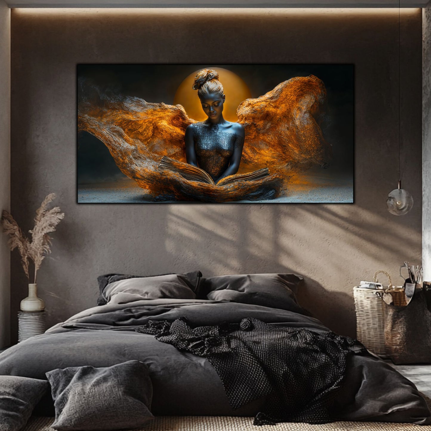 Tablou unicat din sticlă securizată Beyond Breath - No08