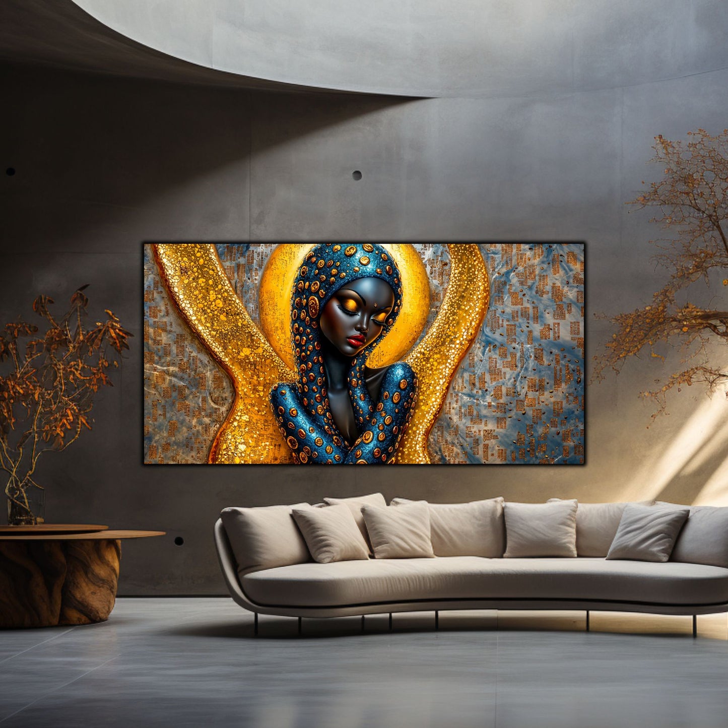 Tablou unicat din sticlă securizată Beyond Creation - No17