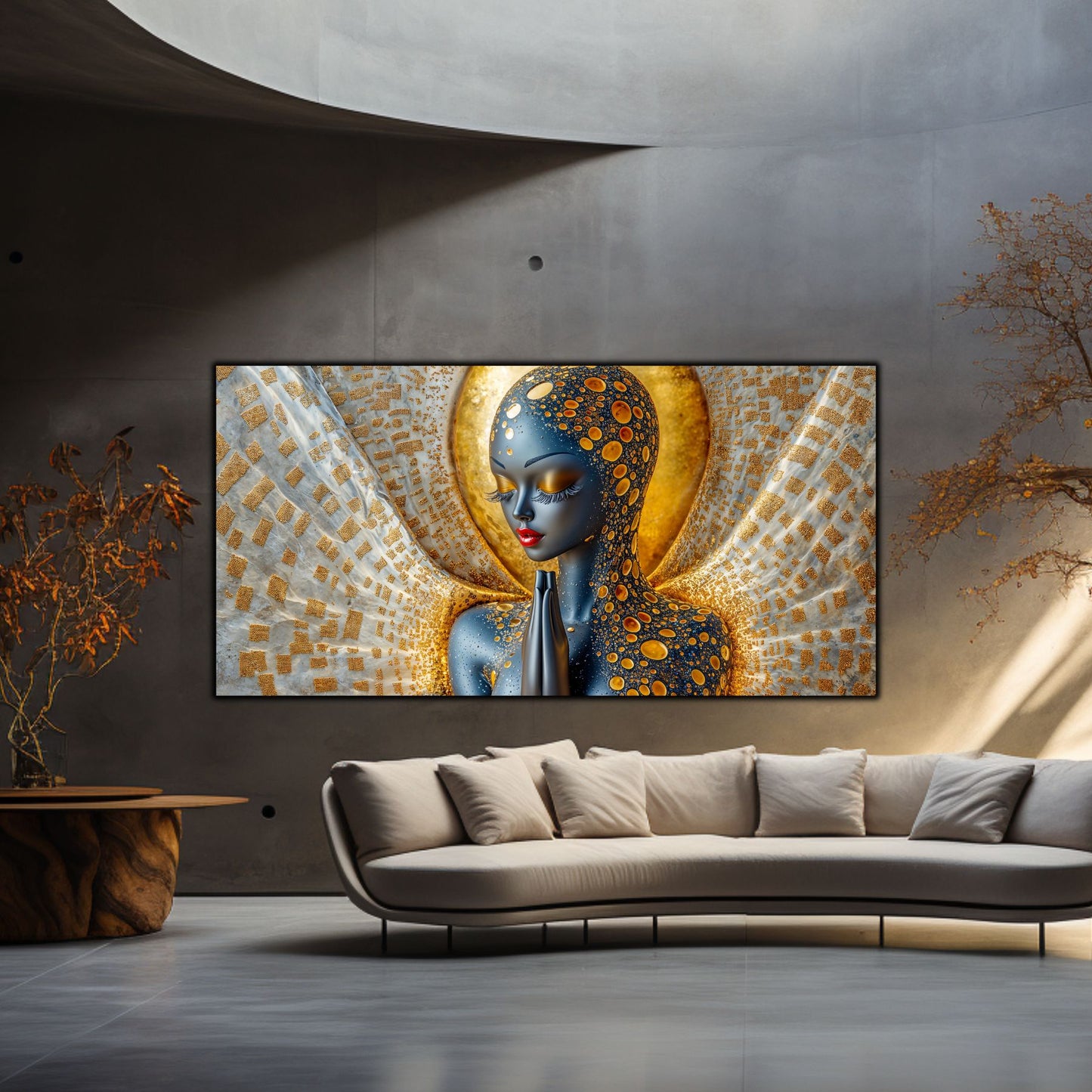 Tablou unicat din sticlă securizată Beyond Creation - No12