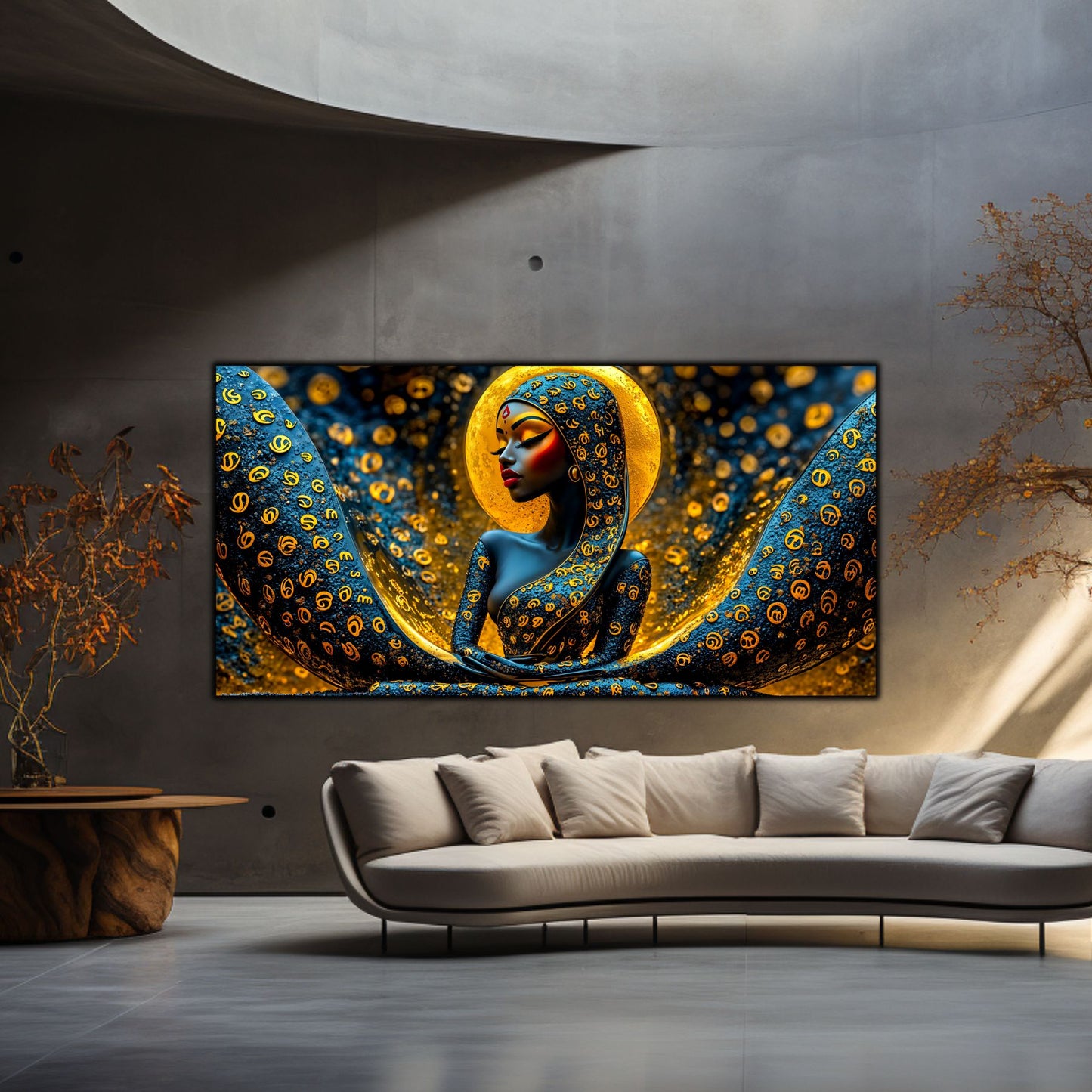 Tablou unicat din sticlă securizată Beyond Creation - No21