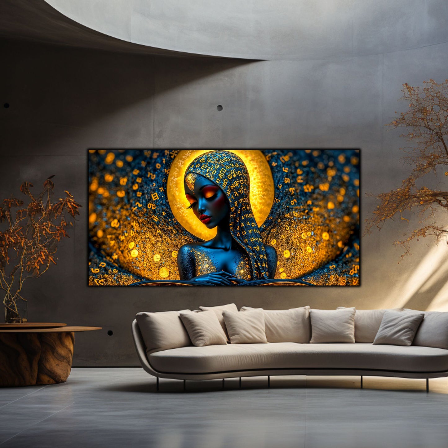 Tablou unicat din sticlă securizată Beyond Creation - No03