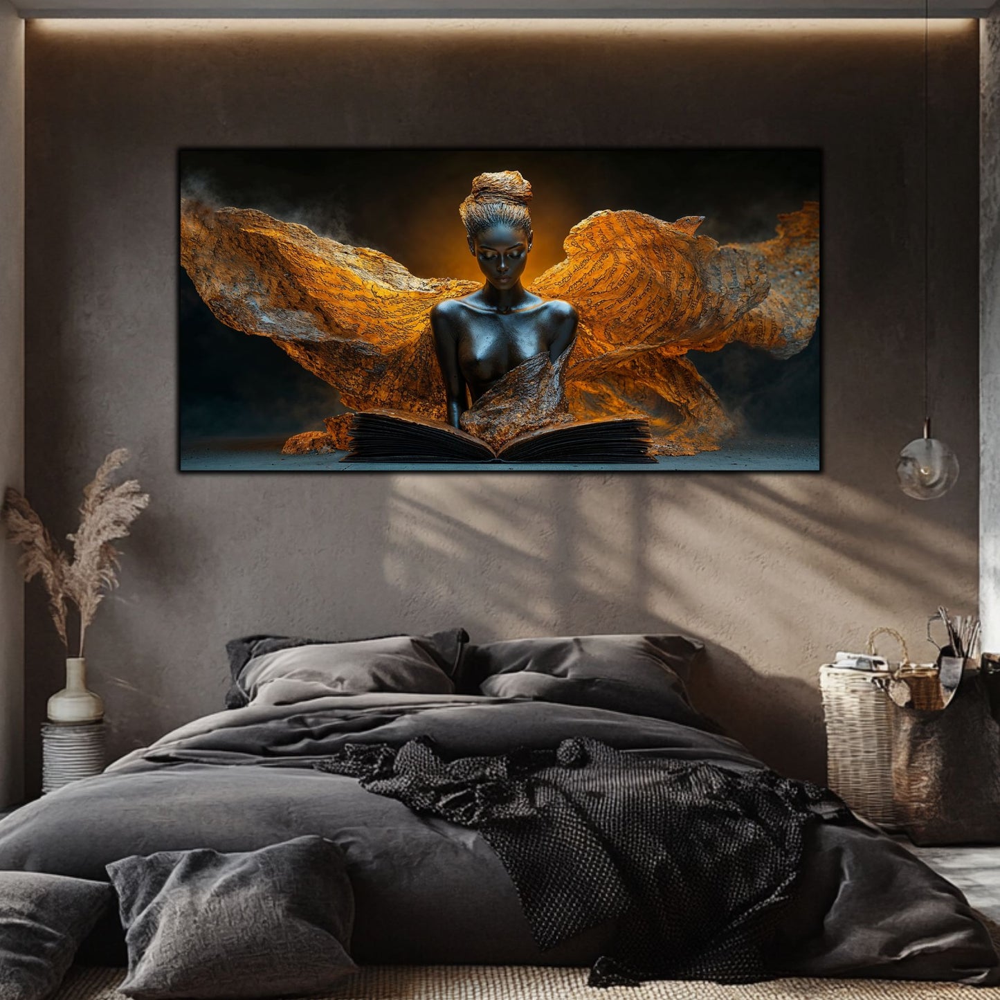 Tablou unicat din sticlă securizată Beyond Breath - No19