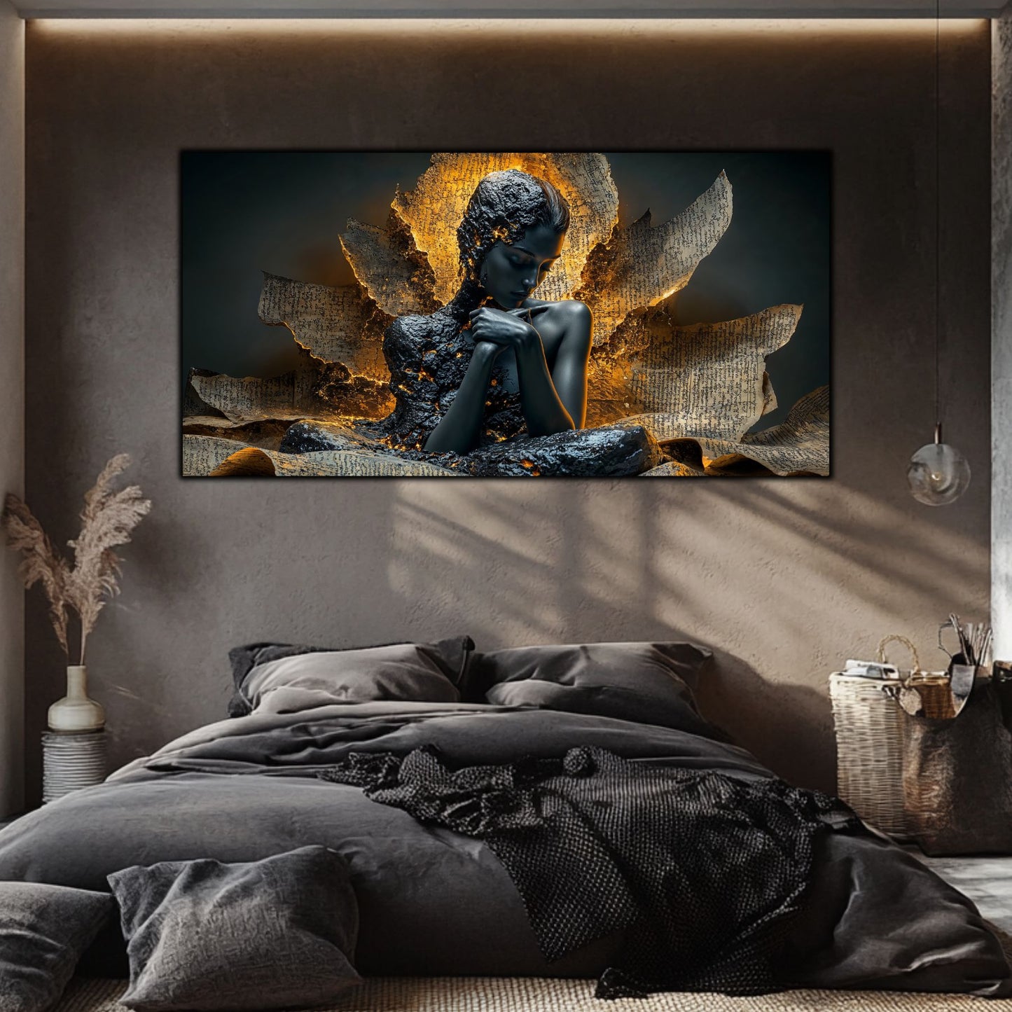 Tablou unicat din sticlă securizată Beyond Breath - No20