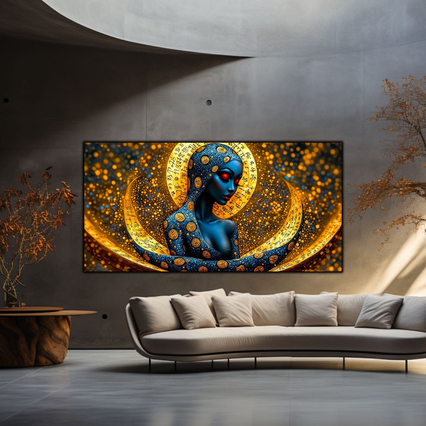 Tablou unicat din sticlă securizată Beyond Creation - No13