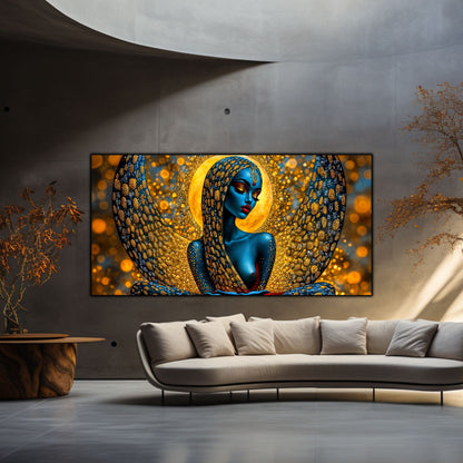 Tablou unicat din sticlă securizată Beyond Creation - No06