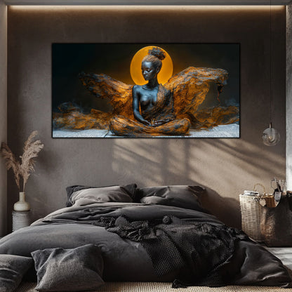 Tablou unicat din sticlă securizată Beyond Breath - No11