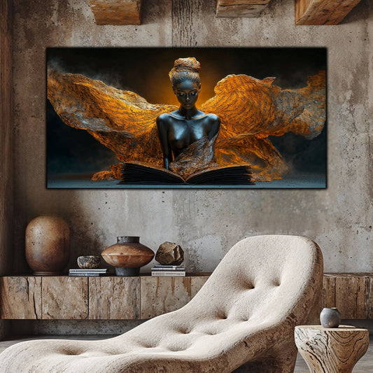 Tablou unicat din sticlă securizată Beyond Breath - No19