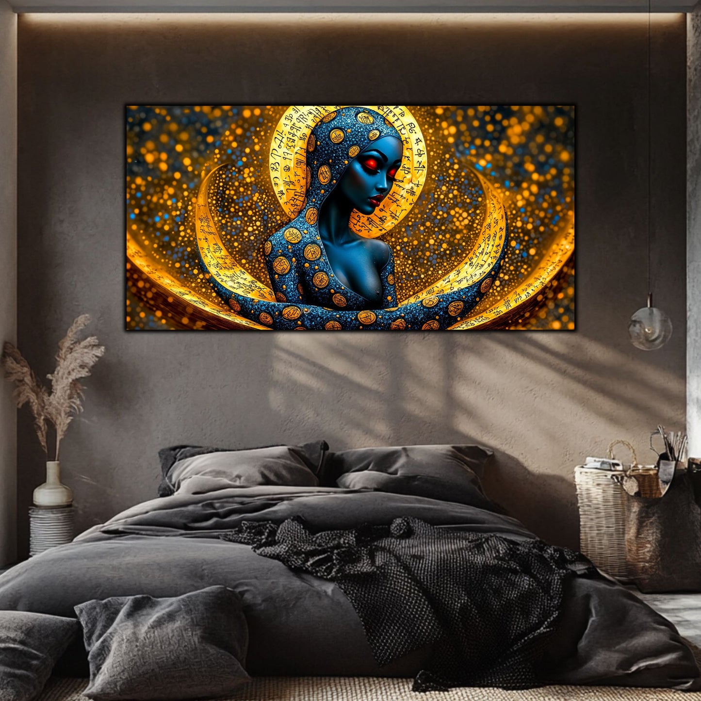 Tablou unicat din sticlă securizată Beyond Creation - No13