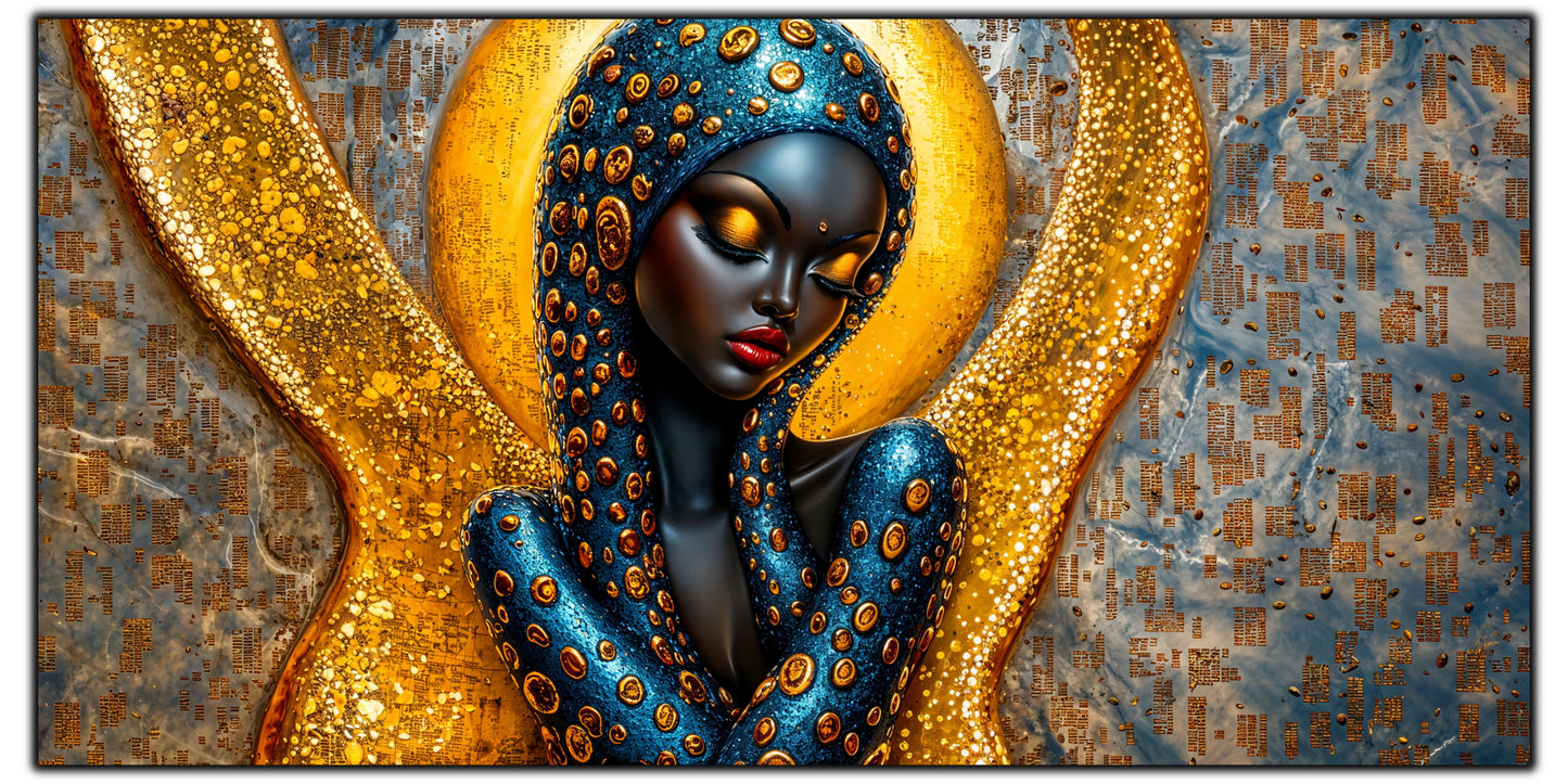 Tablou unicat din sticlă securizată Beyond Creation - No17