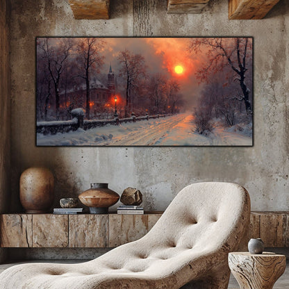 Tablou Sticla Securizata - Colectia Cold Ember - no16