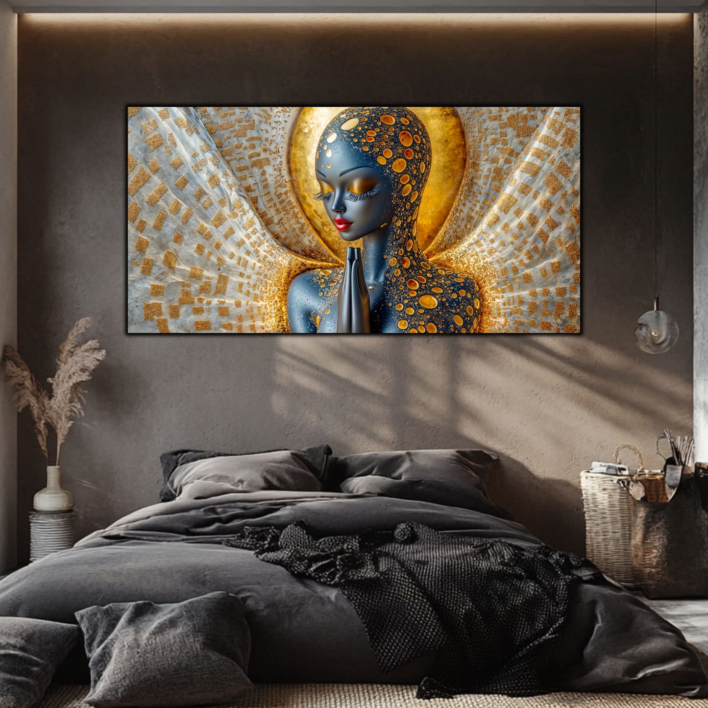 Tablou unicat din sticlă securizată Beyond Creation - No12