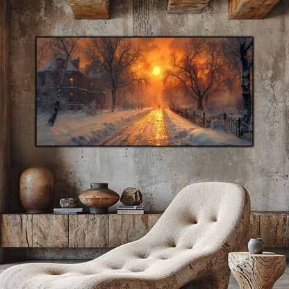 Tablou Sticla Securizata - Colectia Cold Ember - no11