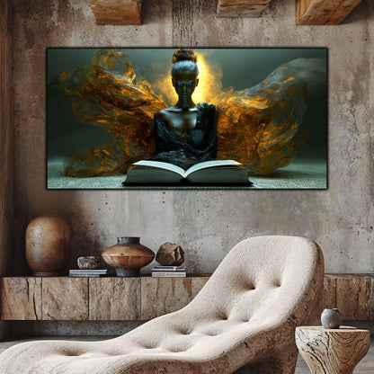 Tablou unicat din sticlă securizată Beyond Breath - No12