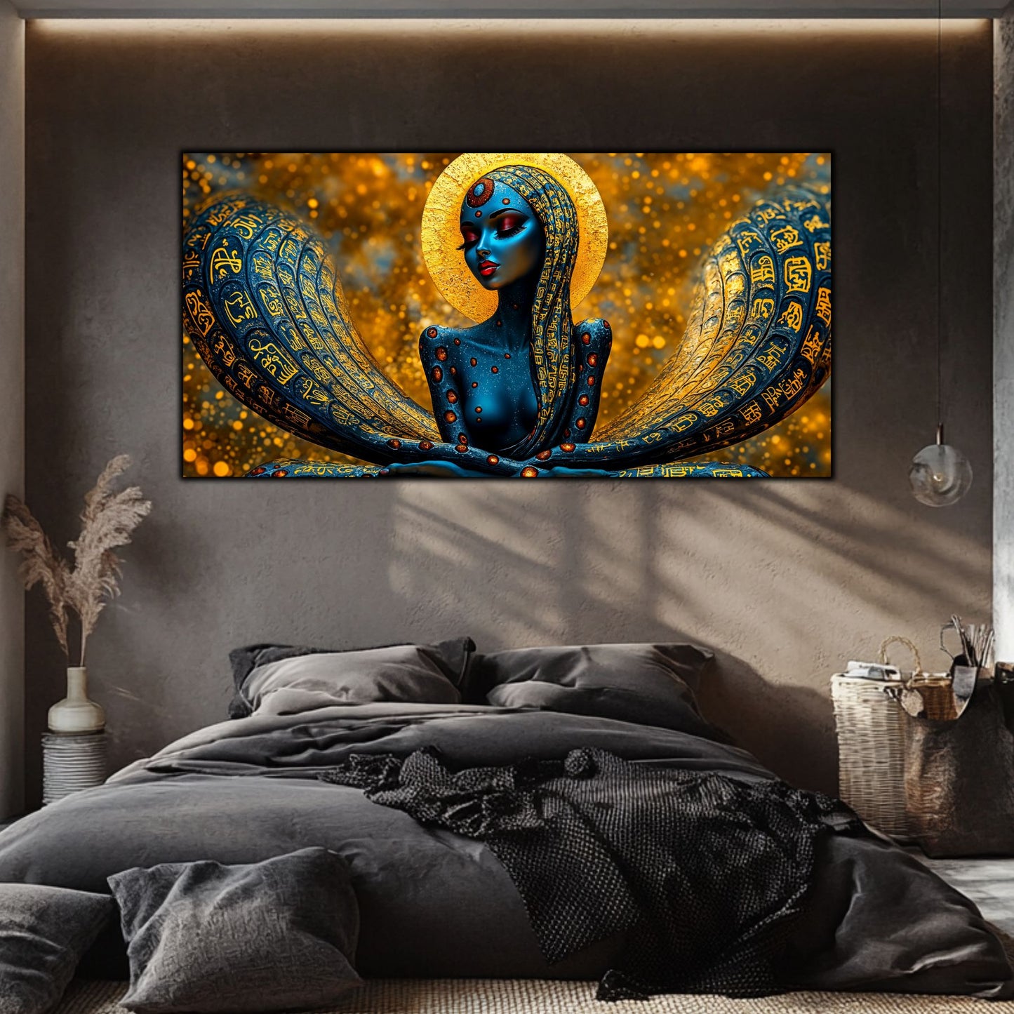 Tablou unicat din sticlă securizată Beyond Creation - No15