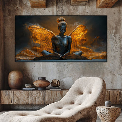 Tablou unicat din sticlă securizată Beyond Breath - No18