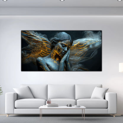 Beyond Meditation - Tablouri moderne pe sticla securizata pentru living contemporan NO25