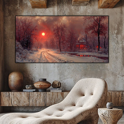 Tablou Sticla Securizata - Colectia Cold Ember - no19